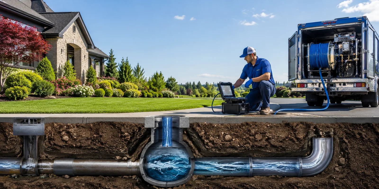 Drainage restoration information for New Middletown, IN